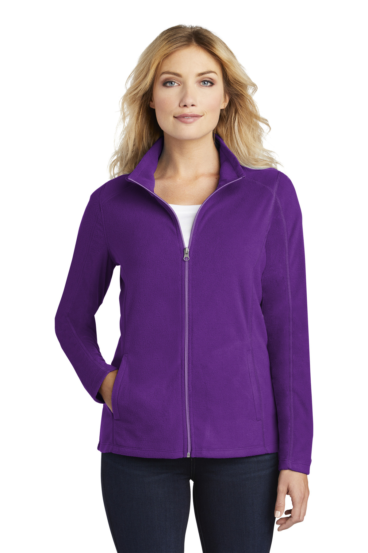 Port Authority Ladies Microfleece Jacket. L223, Starting at $40