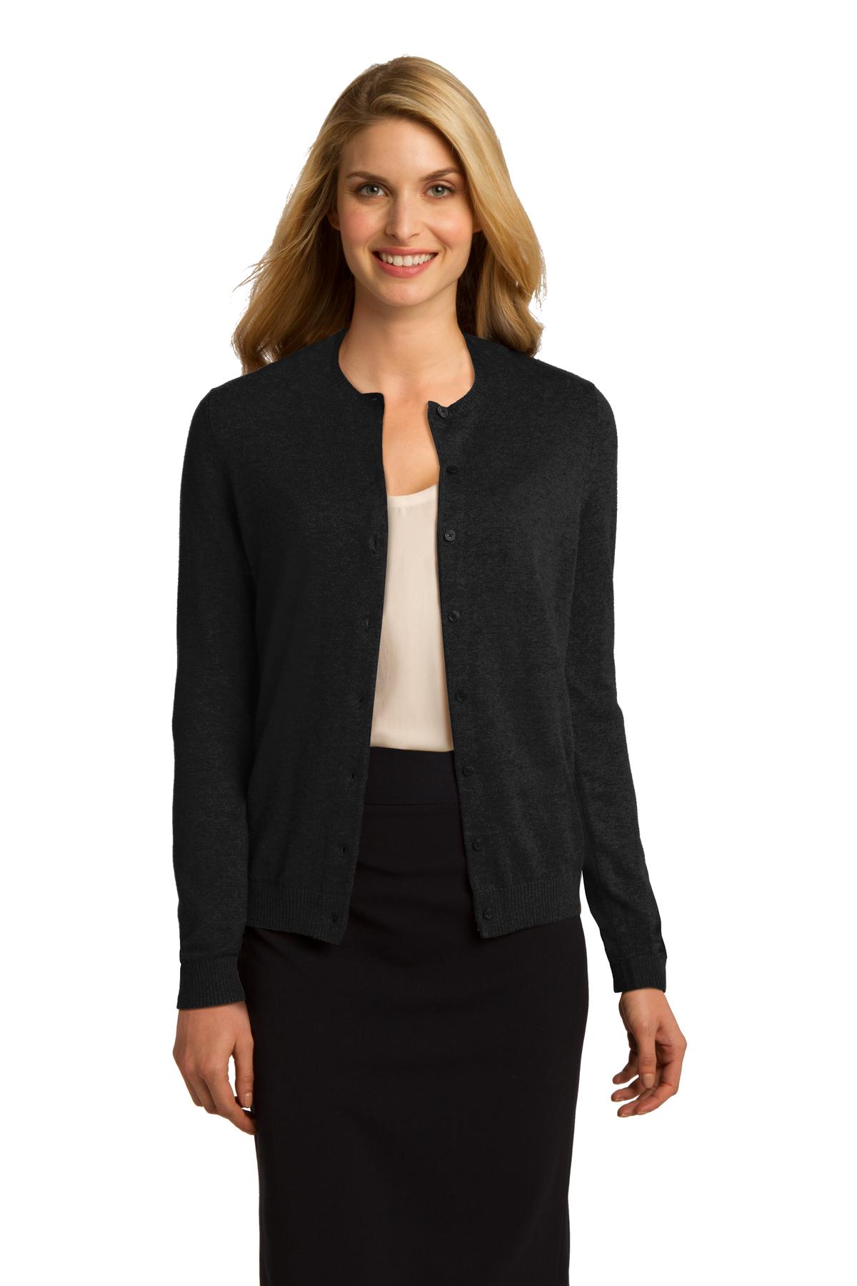 Port Authority Ladies Cardigan Sweater. LSW287, Starting at $51