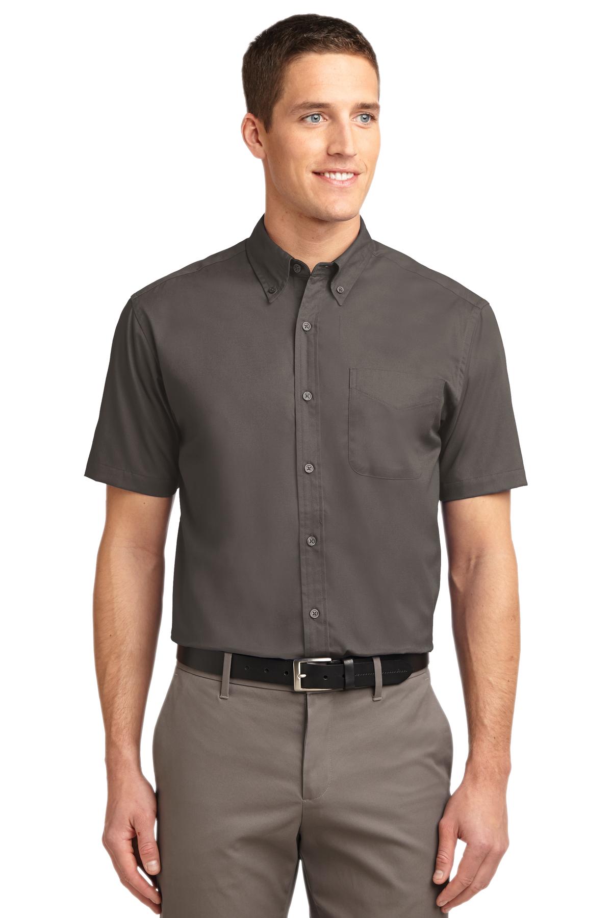 Port Authority Tall Short Sleeve Easy Care Shirt. TLS508, Starting at $34
