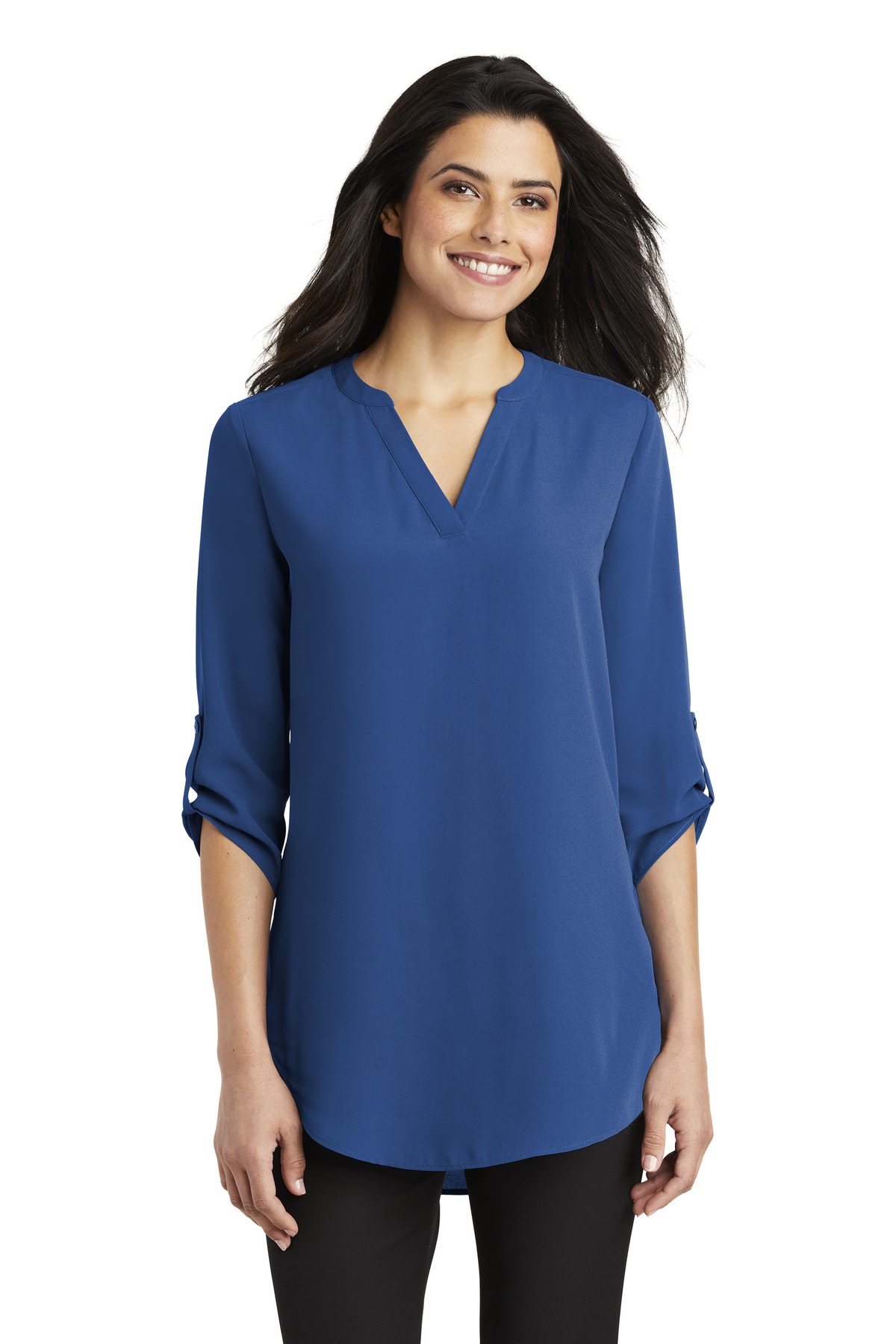 Port Authority Women's 3/4-Sleeve Tunic Blouse LW701