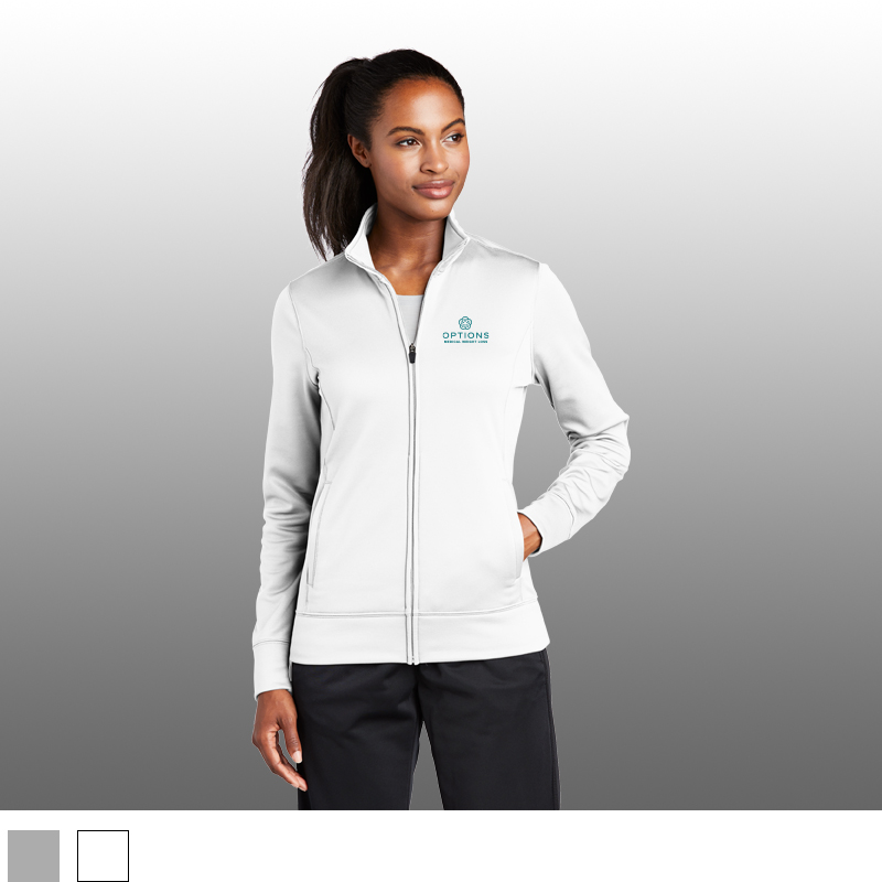 Sport-Tek® Ladies Sport-Wick® Fleece Full-Zip Jacket