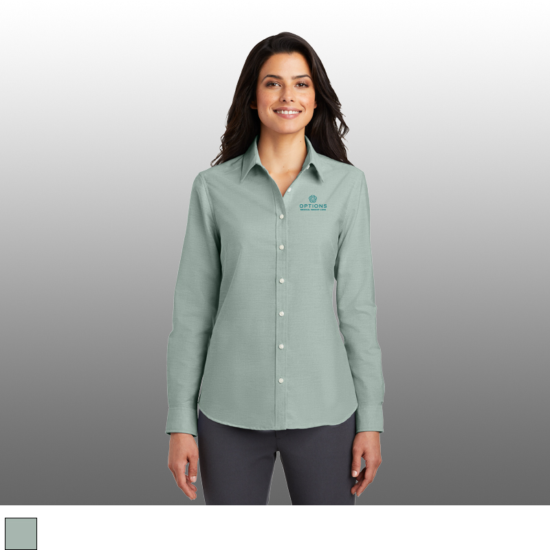 Port Authority® Women's SuperPro™ Oxford Shirt