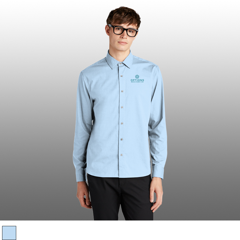 Mercer+Mettle® Long Sleeve Stretch Woven Shirt