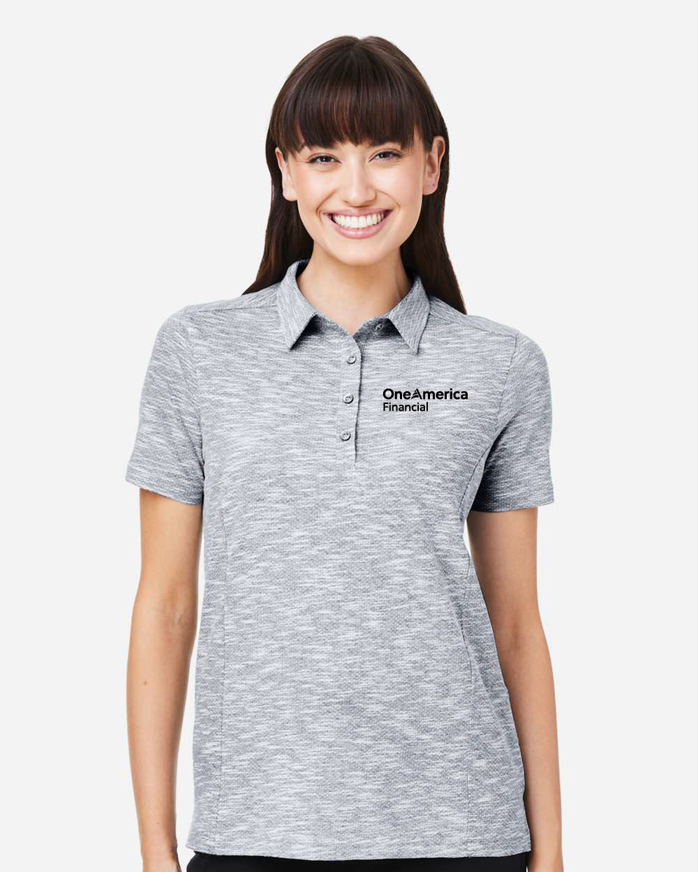 North End Ladies' Eclipse Jacquard Polo