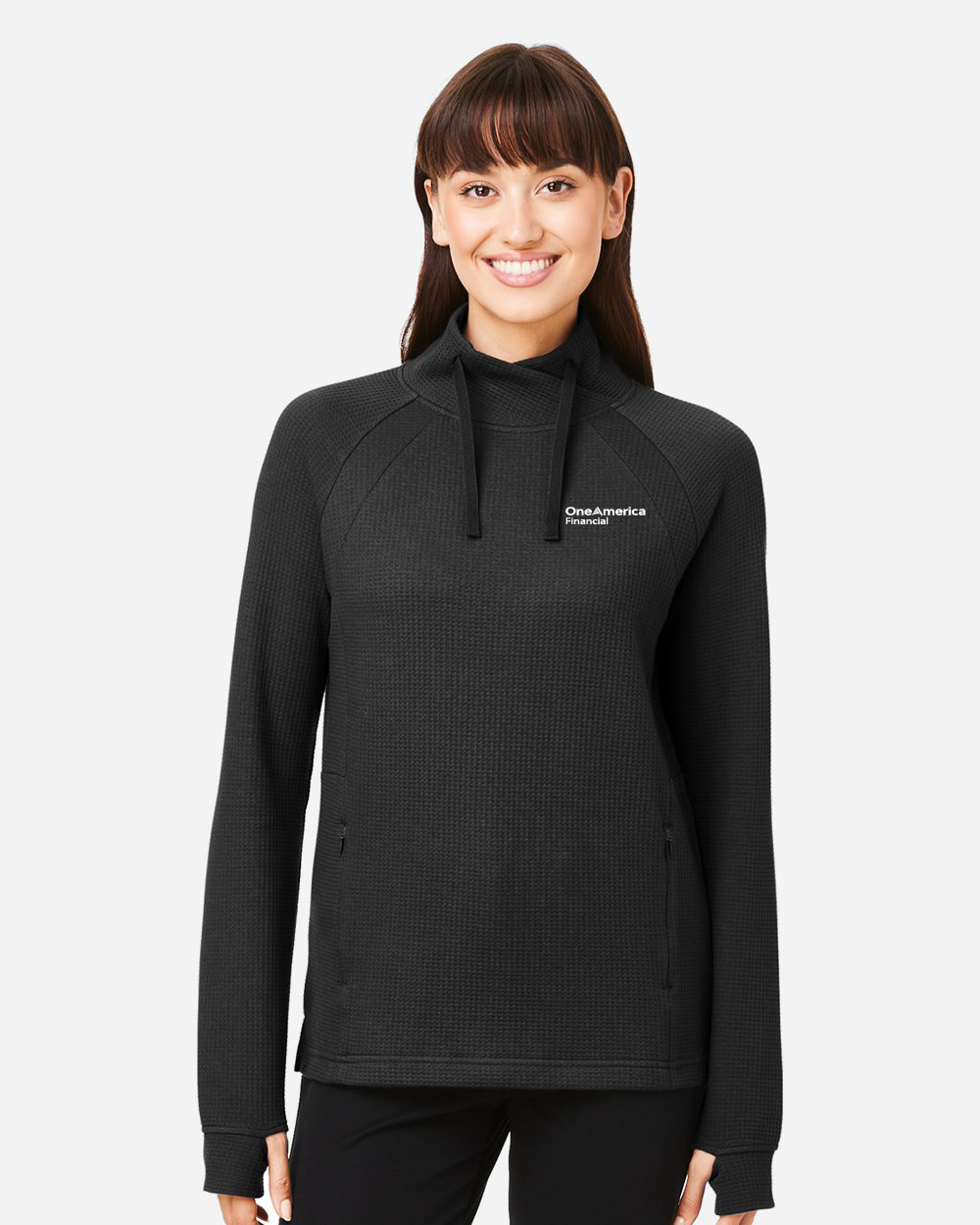 North End Ladies' Rhythm Waffle Pullover