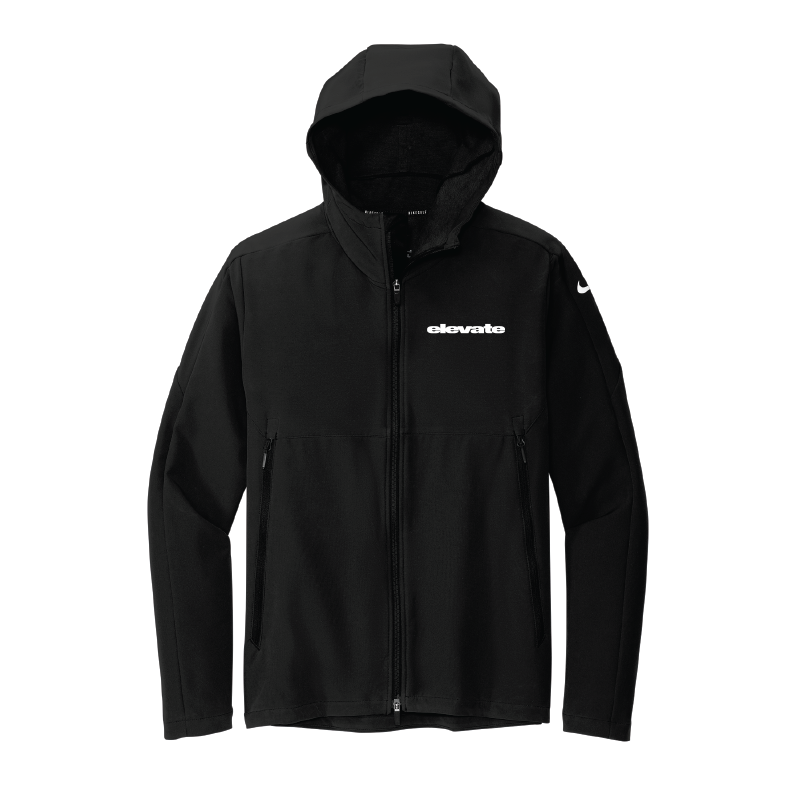 Nike Hooded Soft Shell Jacket Black