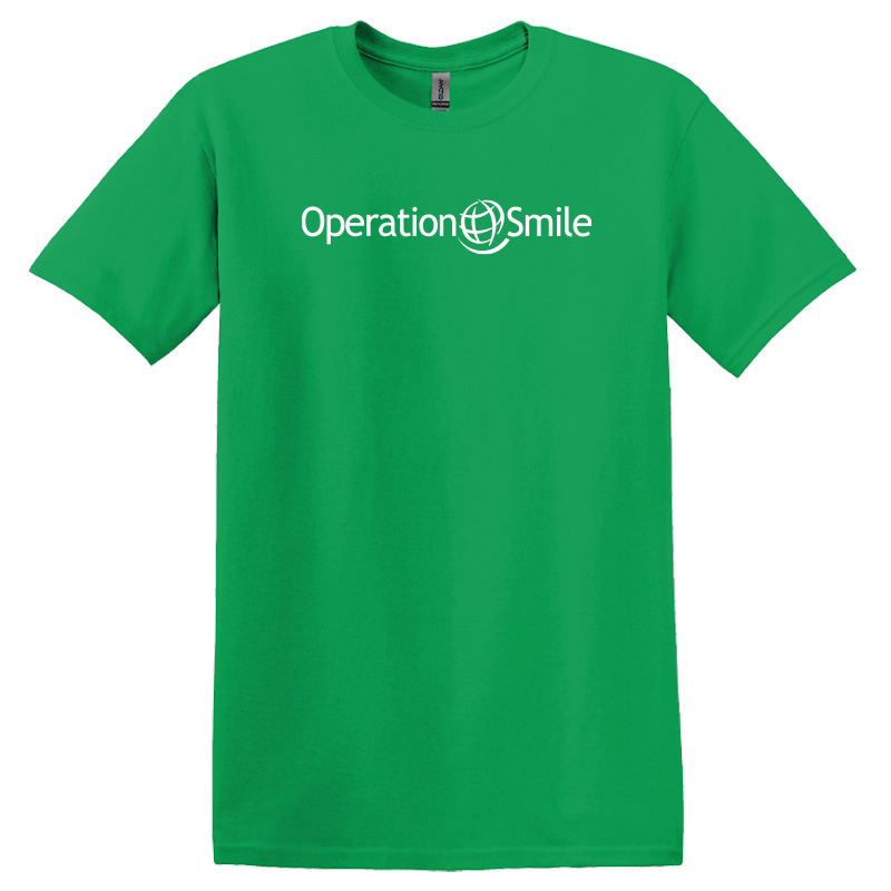 Operation Smile Adult SoftstyleT-Shirt - Irish Green