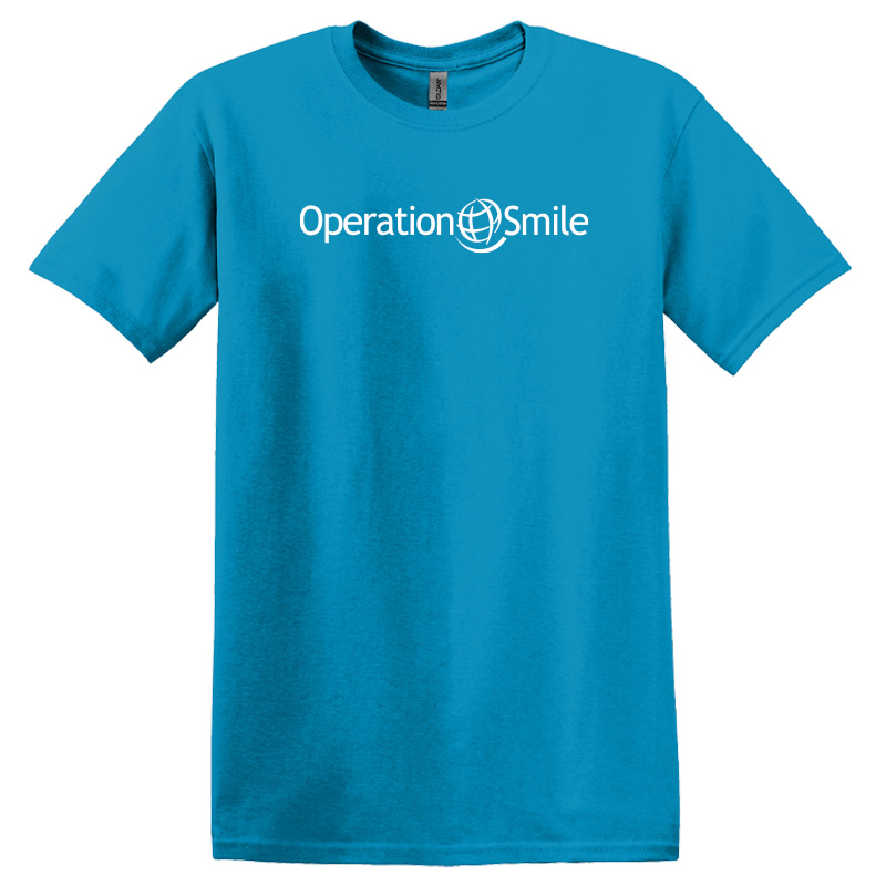 Operation Smile Adult SoftstyleT-Shirt - Sapphire