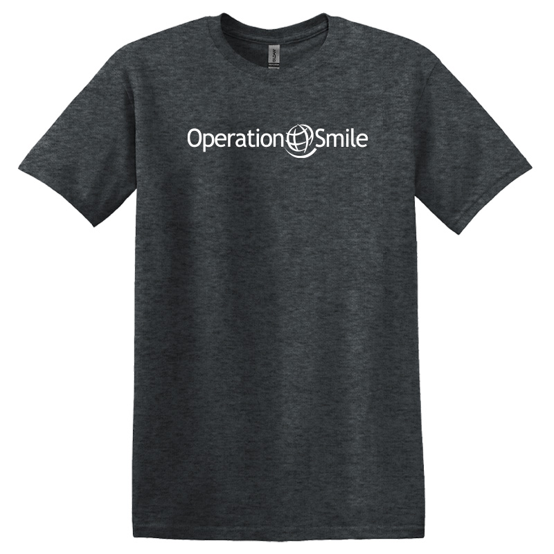 Operation Smile Adult SoftstyleT-Shirt - Dark Heather