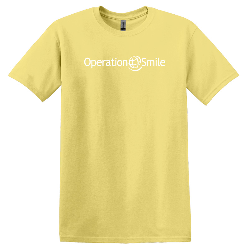 Operation Smile Adult SoftstyleT-Shirt - Cornsilk