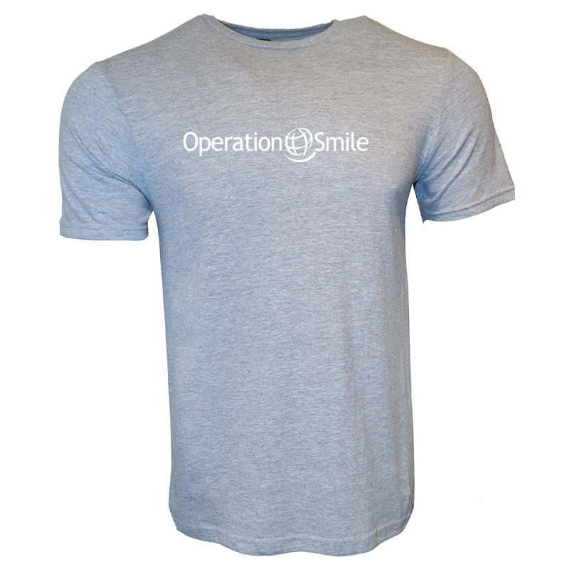 Operation Smile Unisex Epic Titan Collection T-Shirt - Heather Grey
