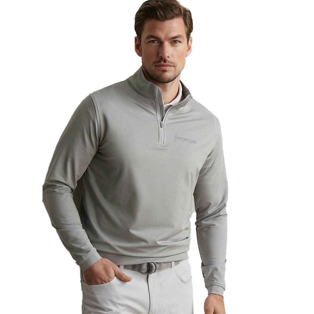 Perth Mélange Performance Quarter-Zip - Perth Mélange Performance Quarter-Zip