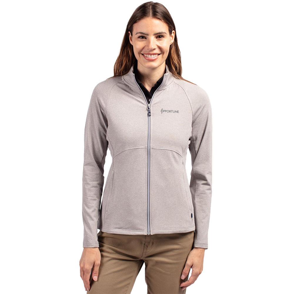 Cutter & Buck Women's Adapt Eco Knit Heather