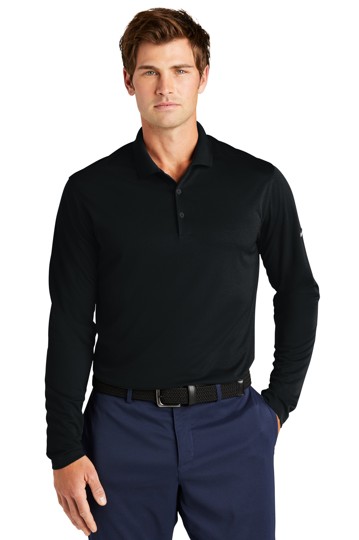 Men's Nike Long Sleeve Polo