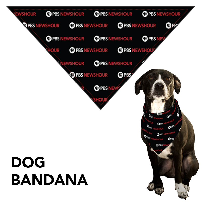 NewsHour Dog Bandana