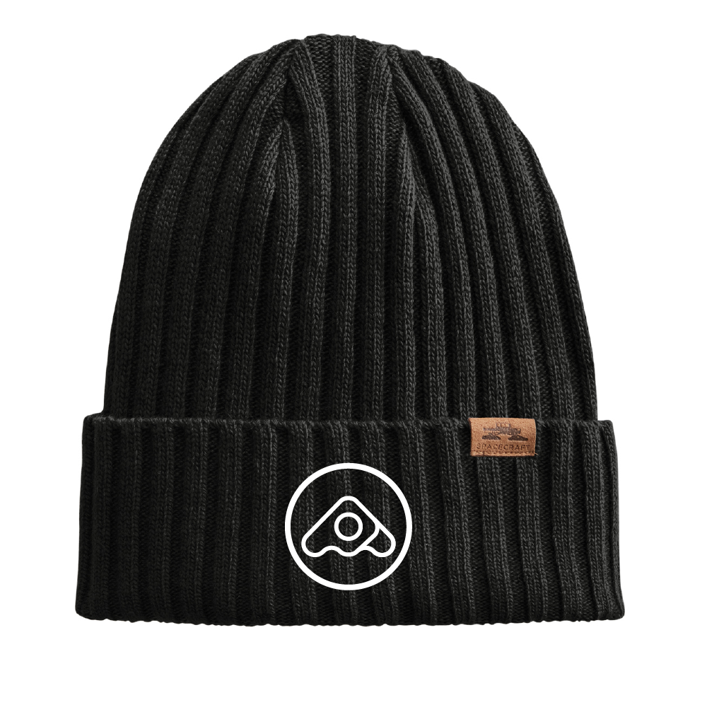 Spacecraft Square Knot Beanie