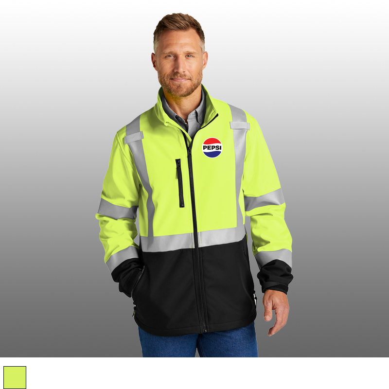 CornerStone® ANSI 107 Class 3 Soft Shell Jacket