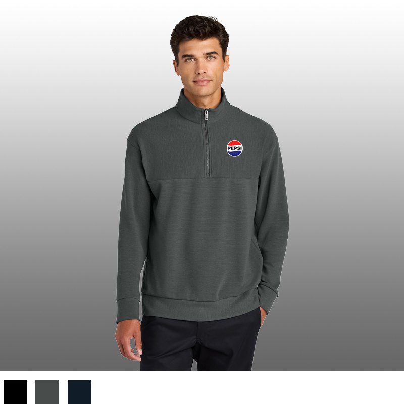 Mercer+Mettle® Linear Texture 1/4-Zip