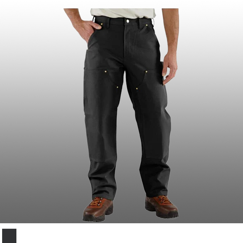 Carhartt Men's Loose Fit Firm Duck Double-Front Utility Work Pant