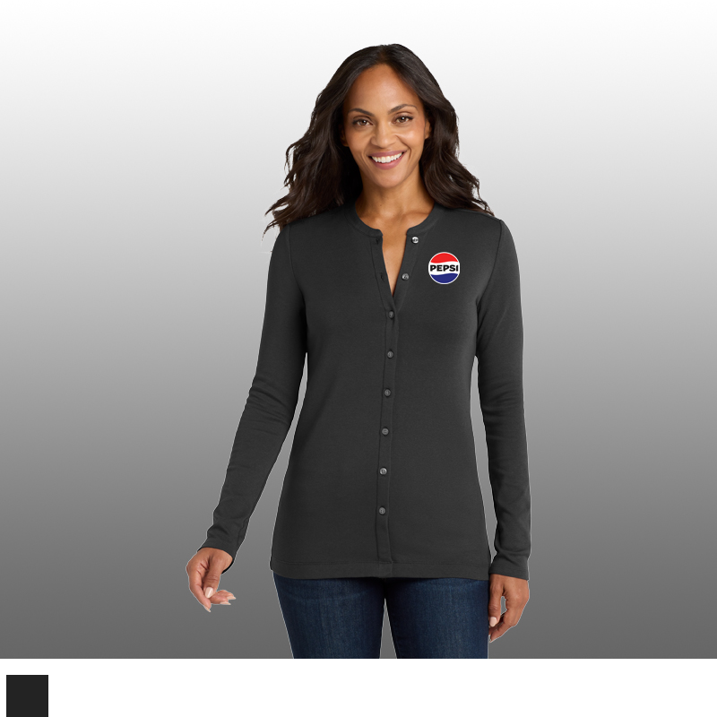 Port Authority® Women's Concept Stretch Button-Front Cardigan