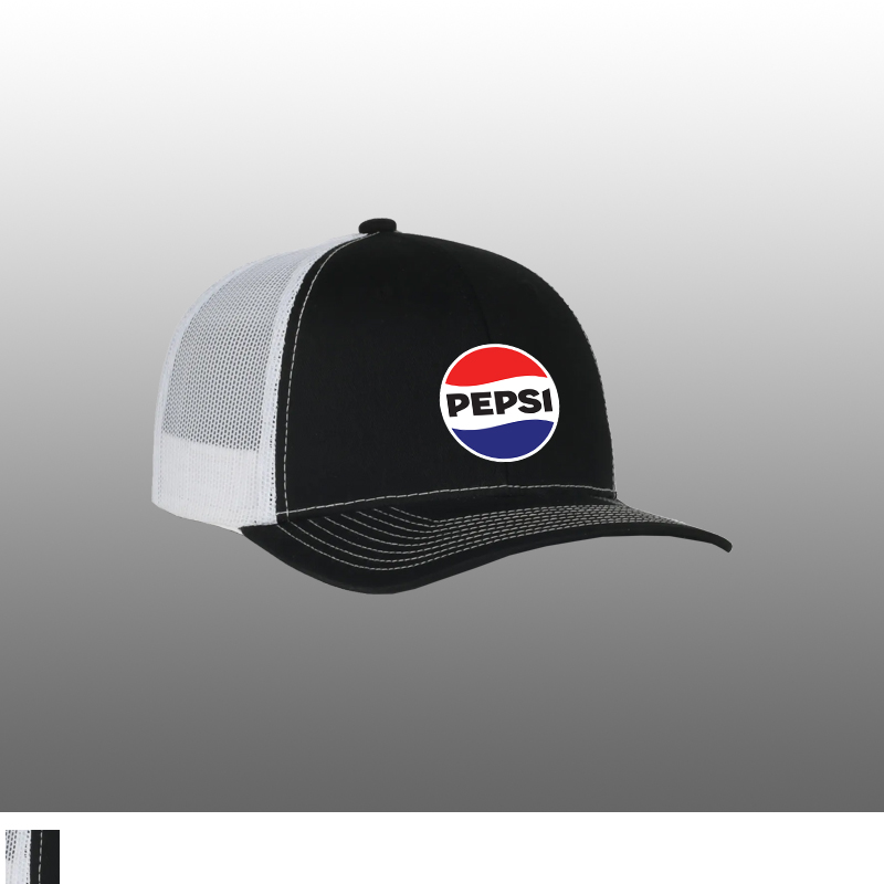 Twill Front Cap w/Mesh Back
