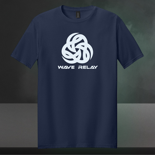 Wave Relay Softstyle T-Shirt, Navy - 