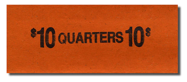PB1113 Coin Flat Wrappers Quarters