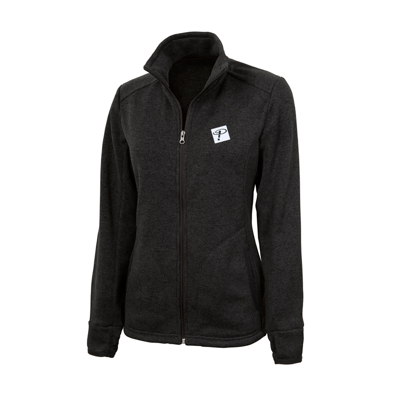 Women's Heathered Fleece Jacket