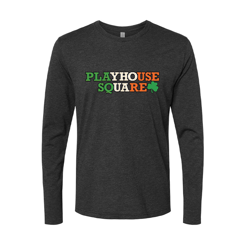 Retro Shamrock Long Sleeve T-Shirt