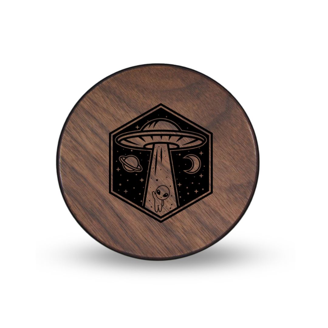 Walnut Qi Charger - 