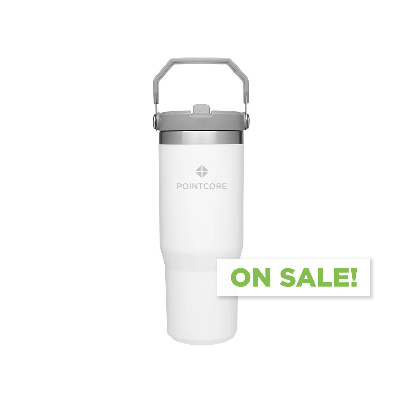 30 oz. Stanley Tumbler with Flip Straw - 30 oz. Stanley Tumbler with Flip Straw