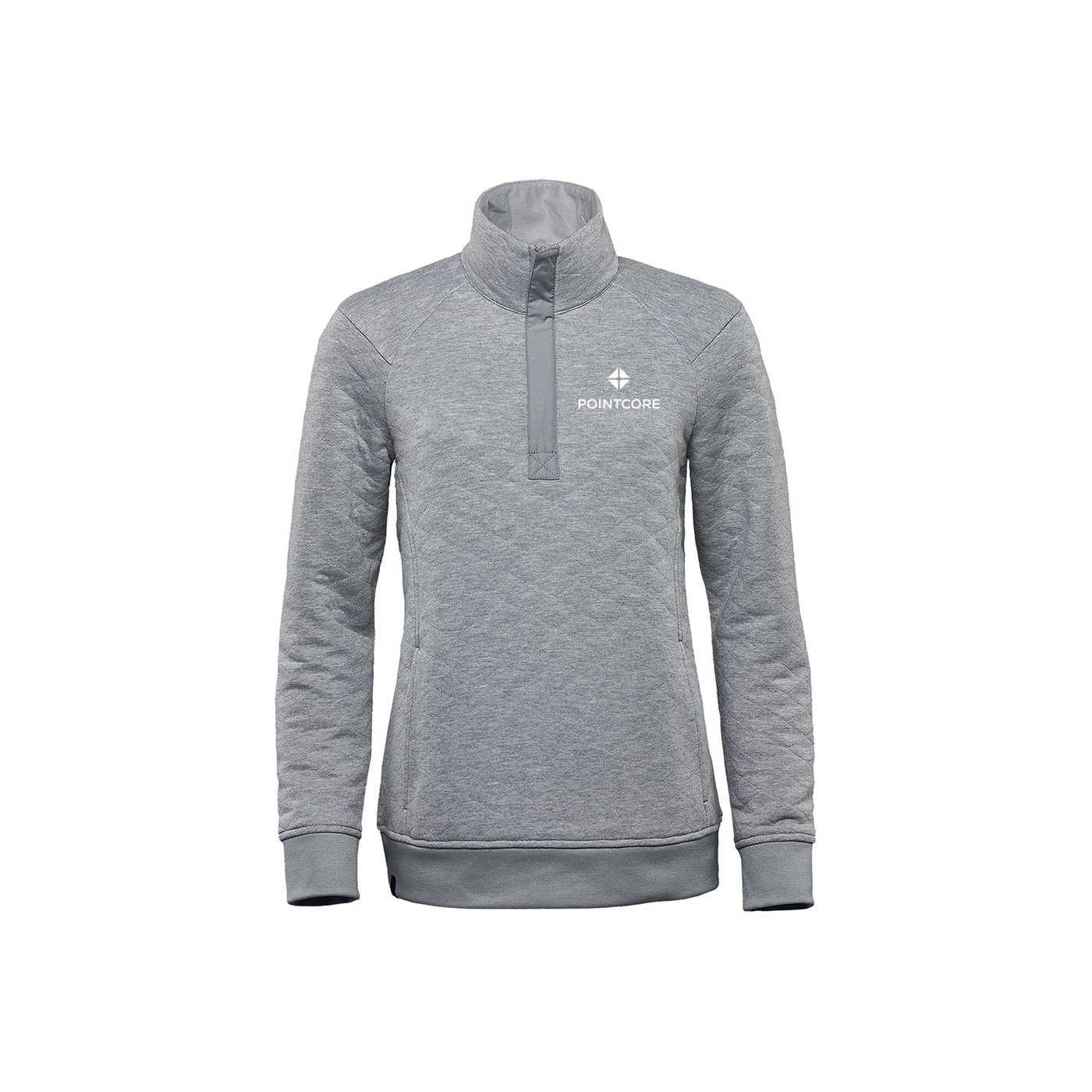 Women's Quilted Quarter-Zip Pullover