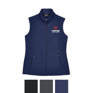 CORE 365 Ladies Two-Layer Fleece Bonded Soft Shell Vest