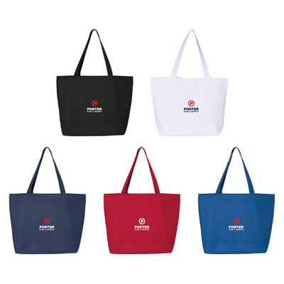Q-Tees 25L Zippered Tote