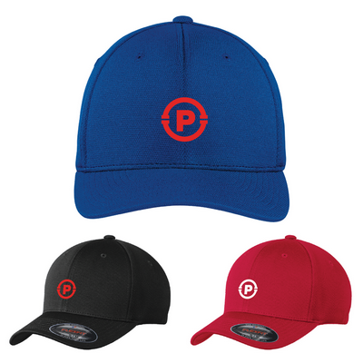 Sport-Tek® Flexfit® Cool & Dry Poly Block Mesh Cap