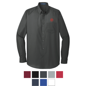 Port Authority® Long Sleeve Carefree Poplin Shirt
