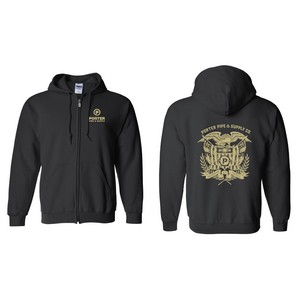 Port & Co® Core Fleece Full-Zip Hoodie (Patriot)