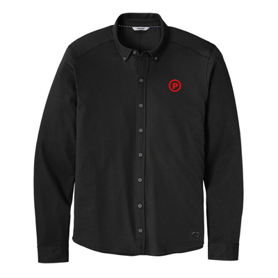 OGIO® Code Stretch Long Sleeve Button-Up