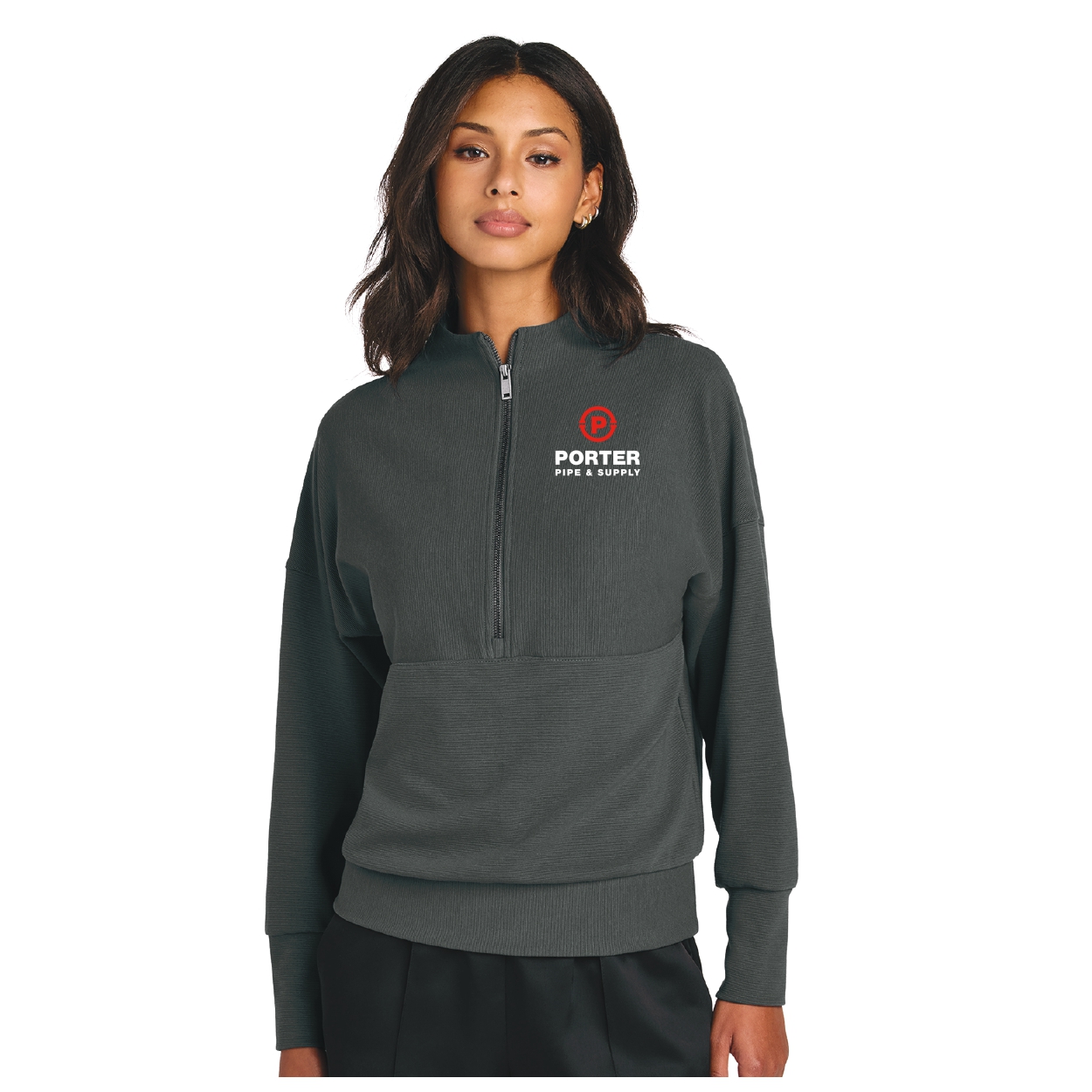 Mercer+Mettle® Women’s Linear Texture 1/4-Zip