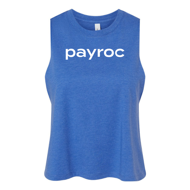 Racerback Crop Tank Top - 