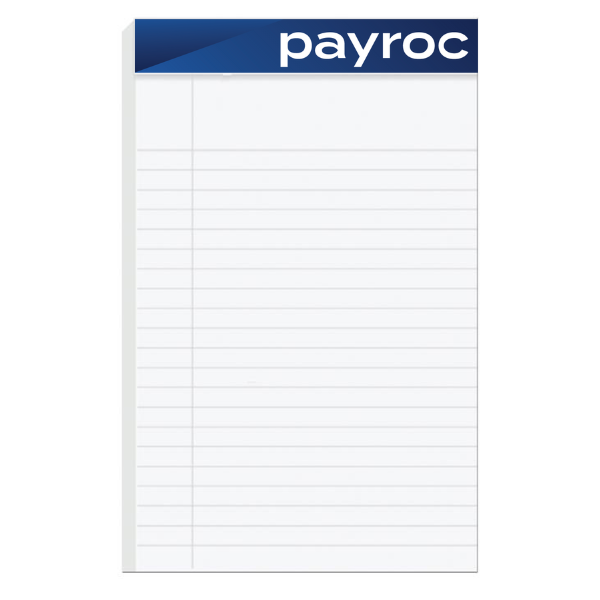 5x8 Lined Notepad