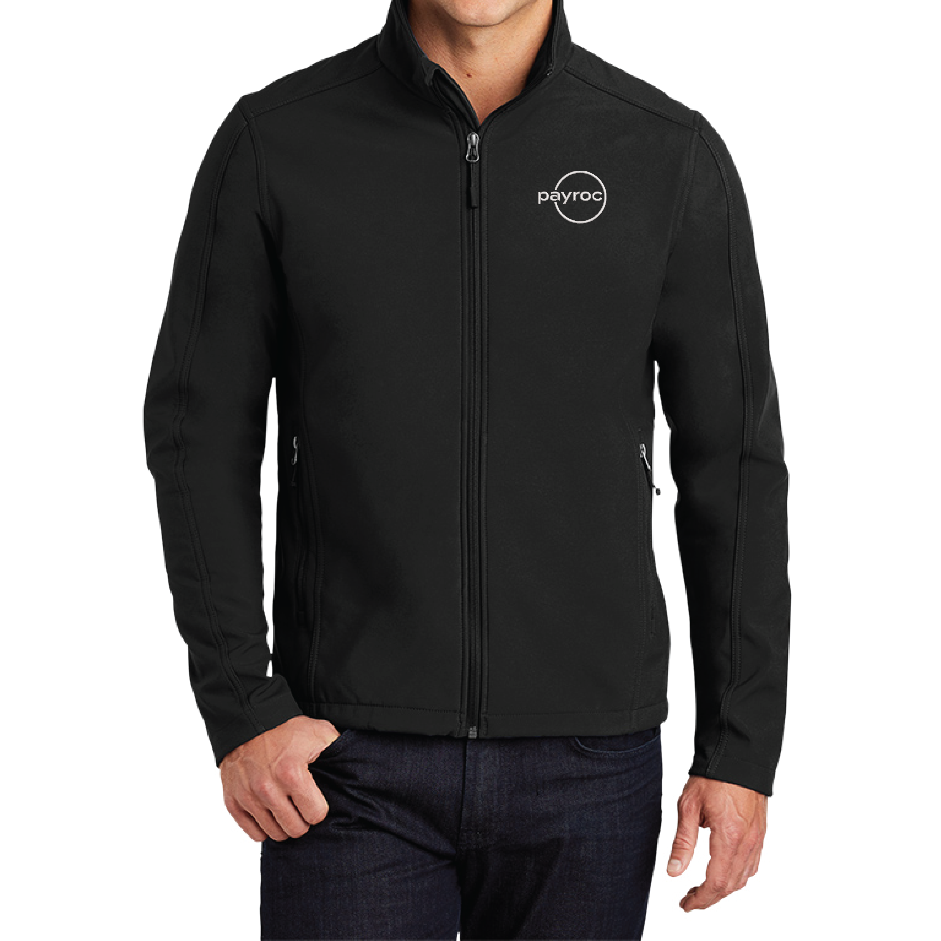 Mens Port Authority Full Zip Soft Shell Jacket