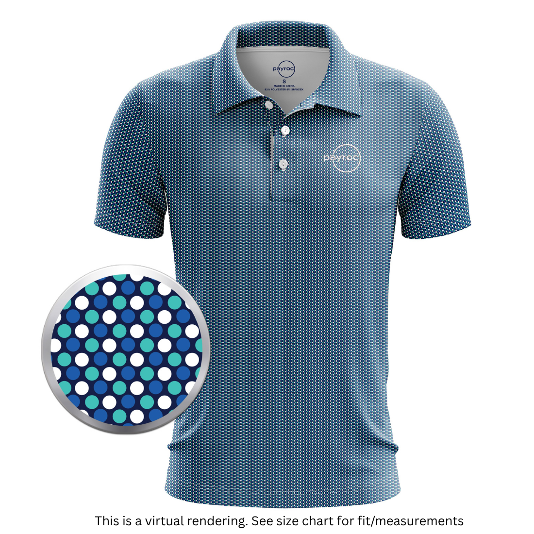 Performance Polo - Dot Pattern