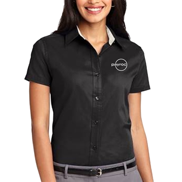 Ladies Port Authority Short Sleeve Button Up