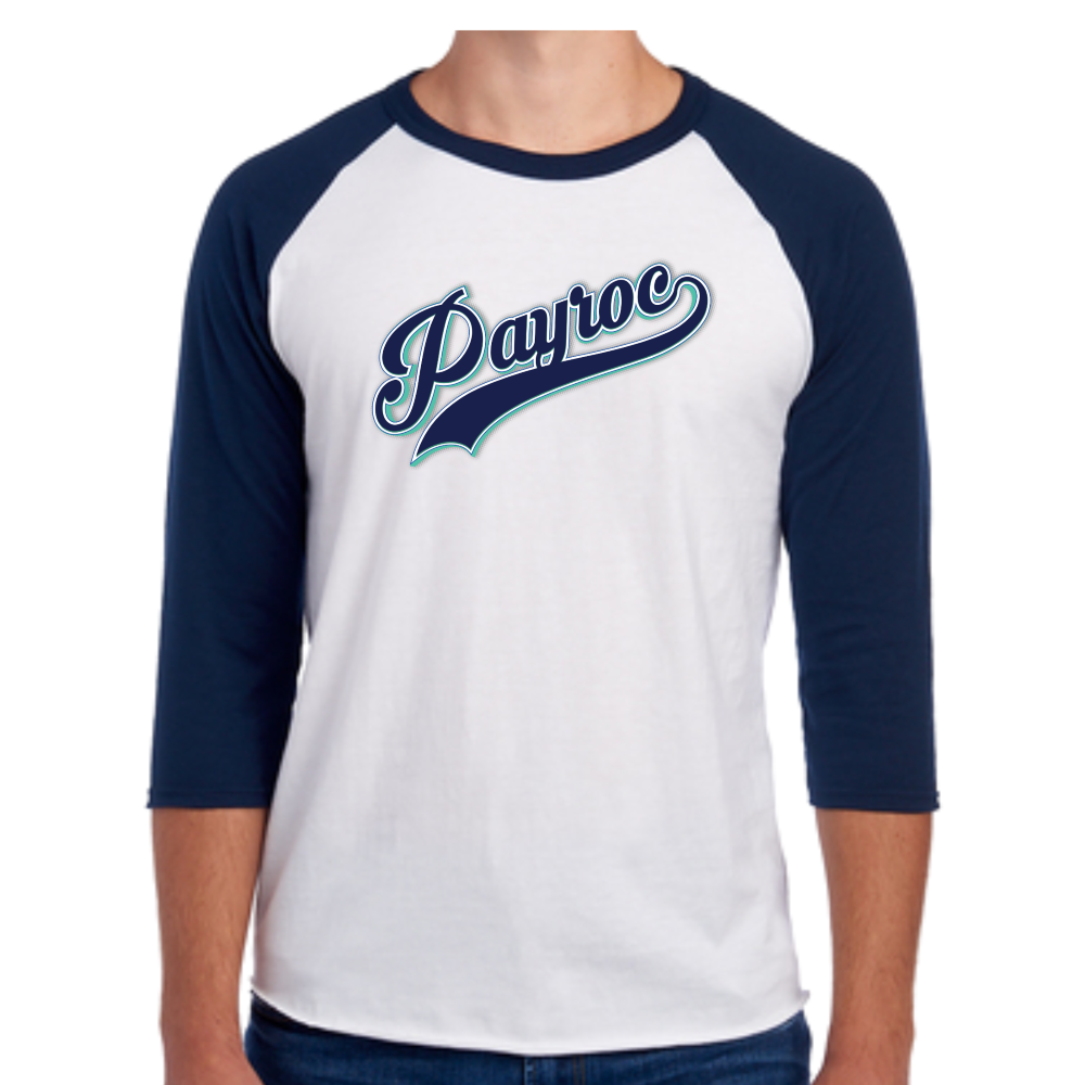 Unisex Three-Quarter Sleeve Raglan Baseball T-Shirt
