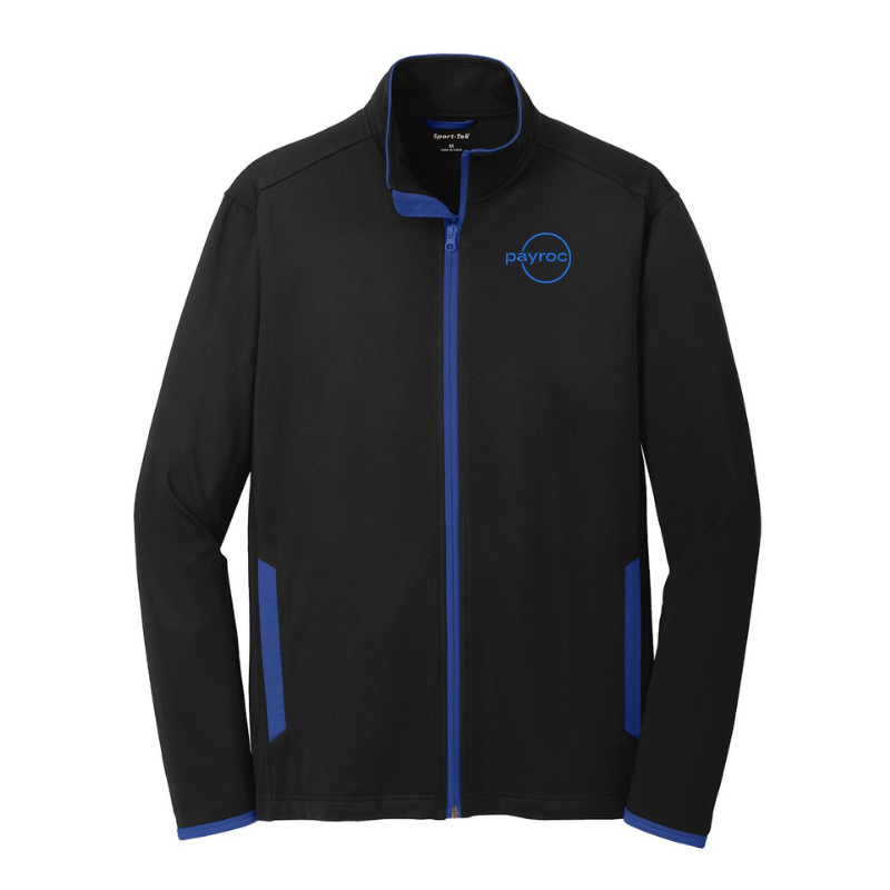Sport-Tek Stretch Contrast Full-Zip