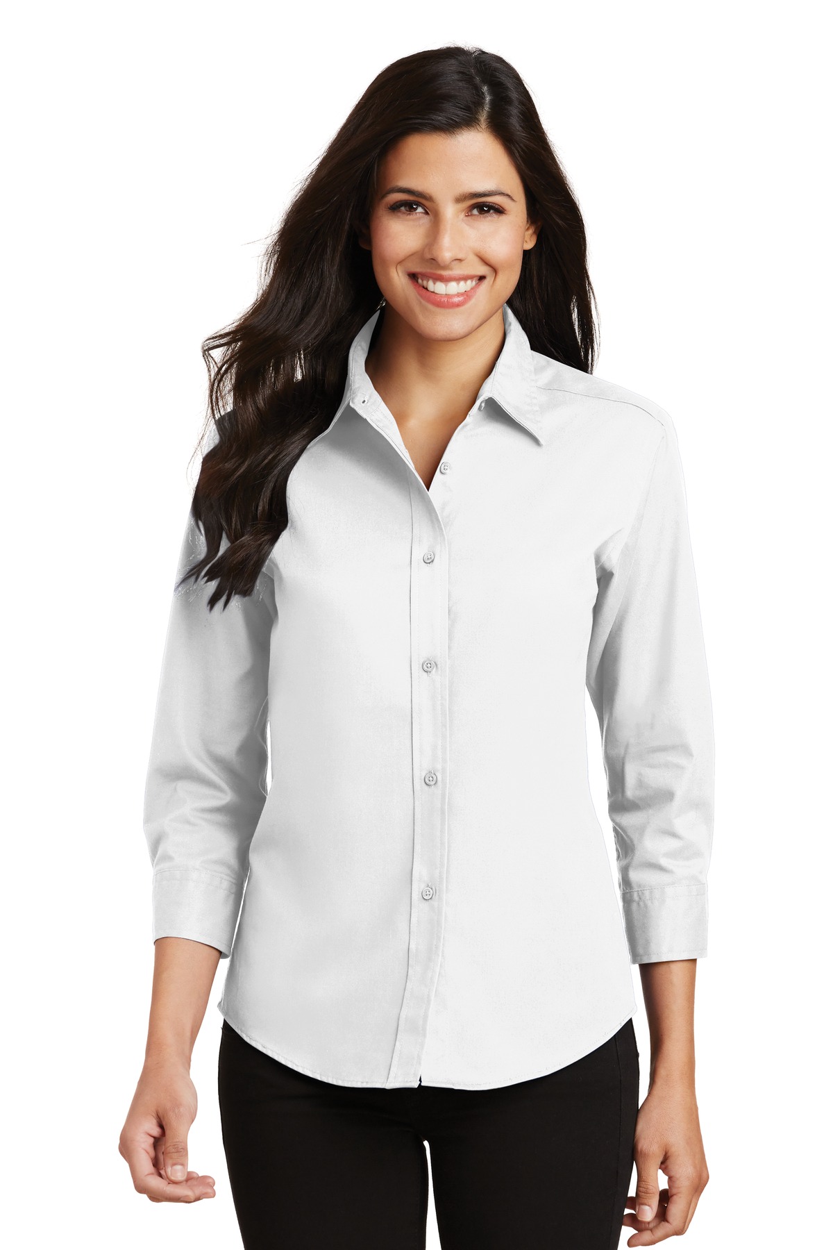 Port Authority Ladies 3/4-Sleeve Easy Care Shirt L612, Starting at $30