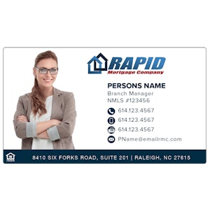 Rapid Mortgage Sales Business Card