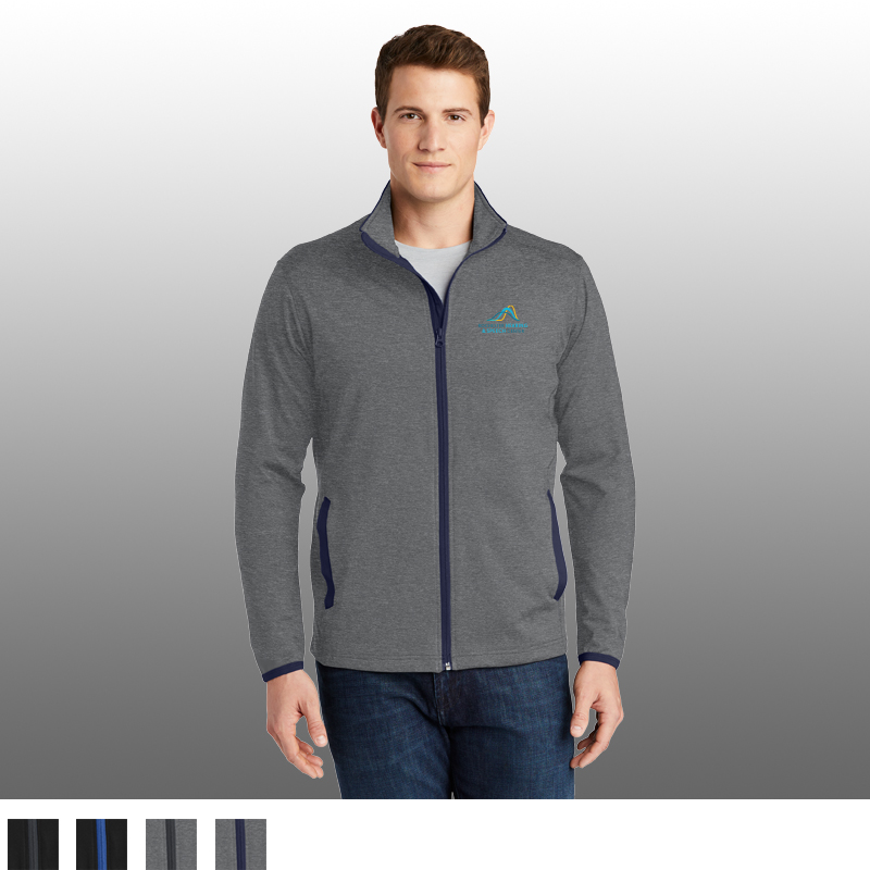 Sport-Tek® Sport-Wick® Stretch Full-Zip Jacket