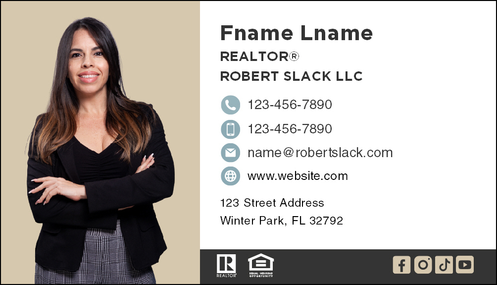 BUSINESS CARD W/ PHOTO : RS-BC02